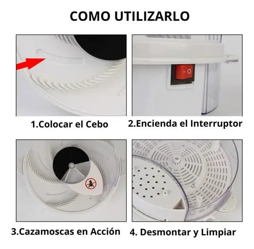 ATRAPA MOSCAS ELÉCTRICO