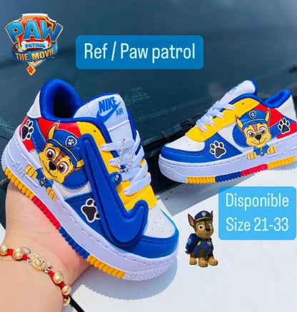 TENIS PAW PATROL CON LUCES