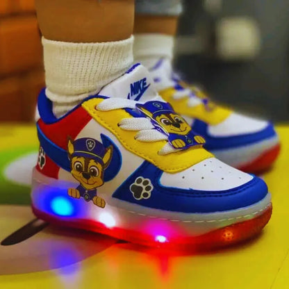 TENIS PAW PATROL CON LUCES
