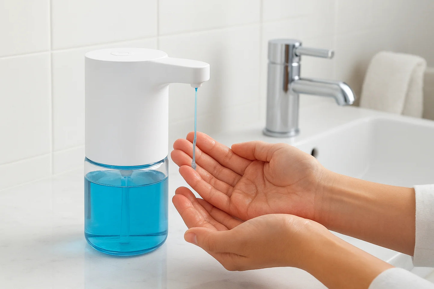 DISPENSADOR DE JABÓN AUTOMÁTICO