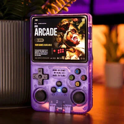CONSOLA RETRO R36S ORIGINAL + ALMACENAMIENTO 64GB + 15 MIL JUEGOS 🔥